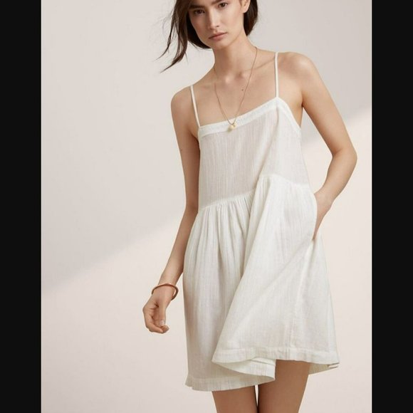 Wilfred Dresses & Skirts - WILFRED White Safran Dress L (Aritzia)